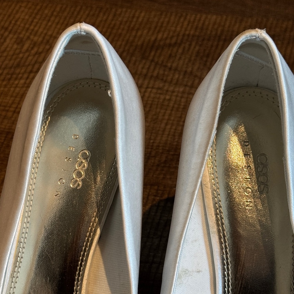 ASOS Chic White Heels - Picture 6 of 8